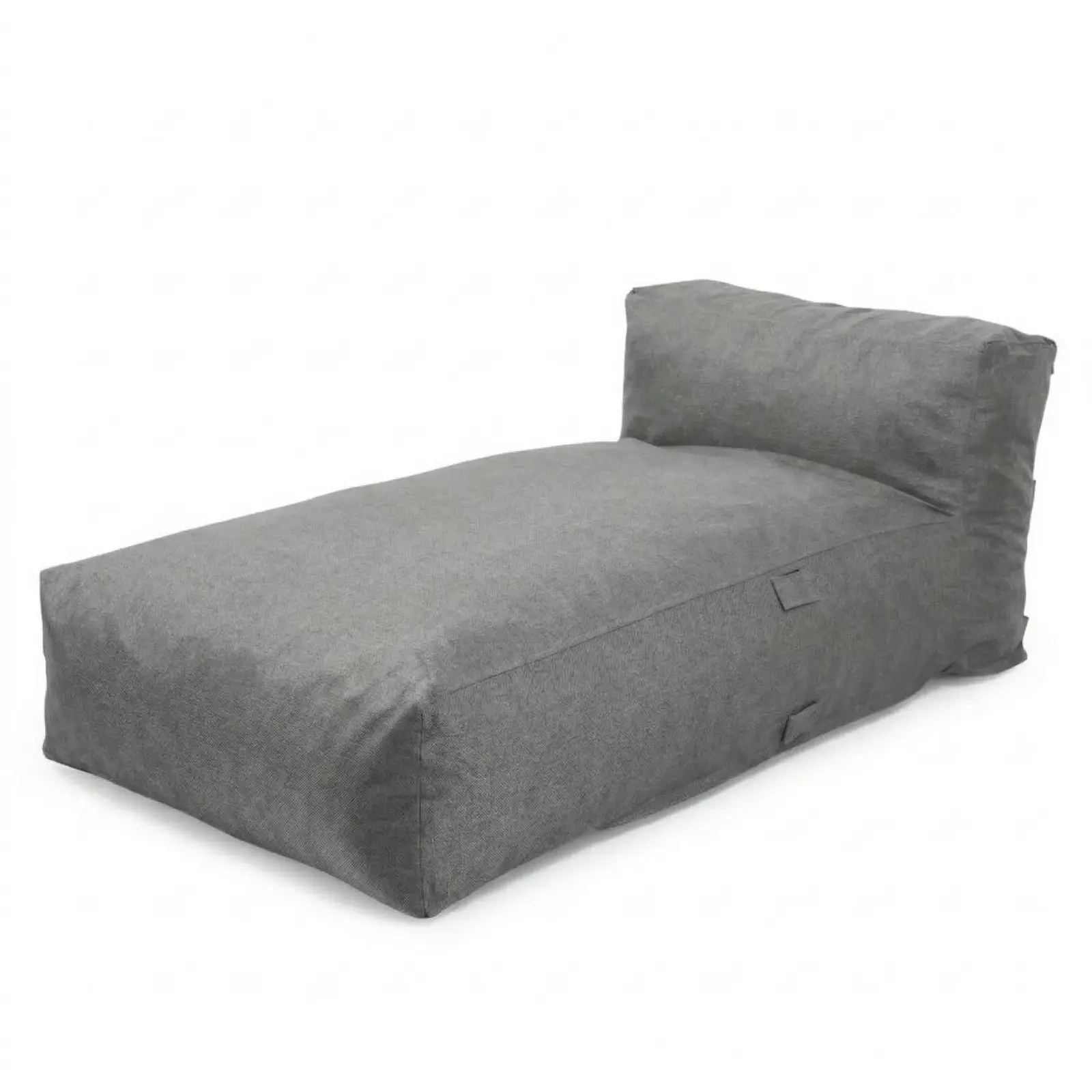 Rohový modulární taburet Vacuum 82 cm šedý