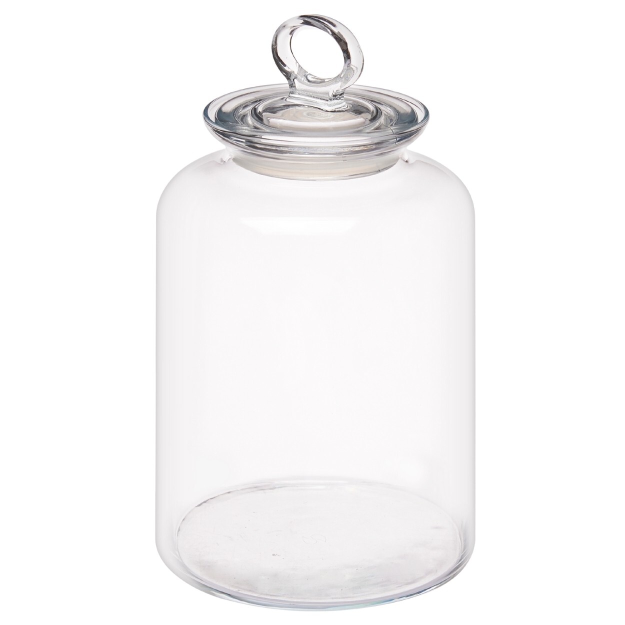 Skleněná kuchyňská dóza GLOS 2,64 l čirá