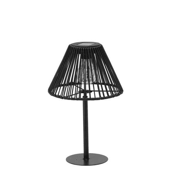 Solární LED lampa SOLLO 33 cm černá