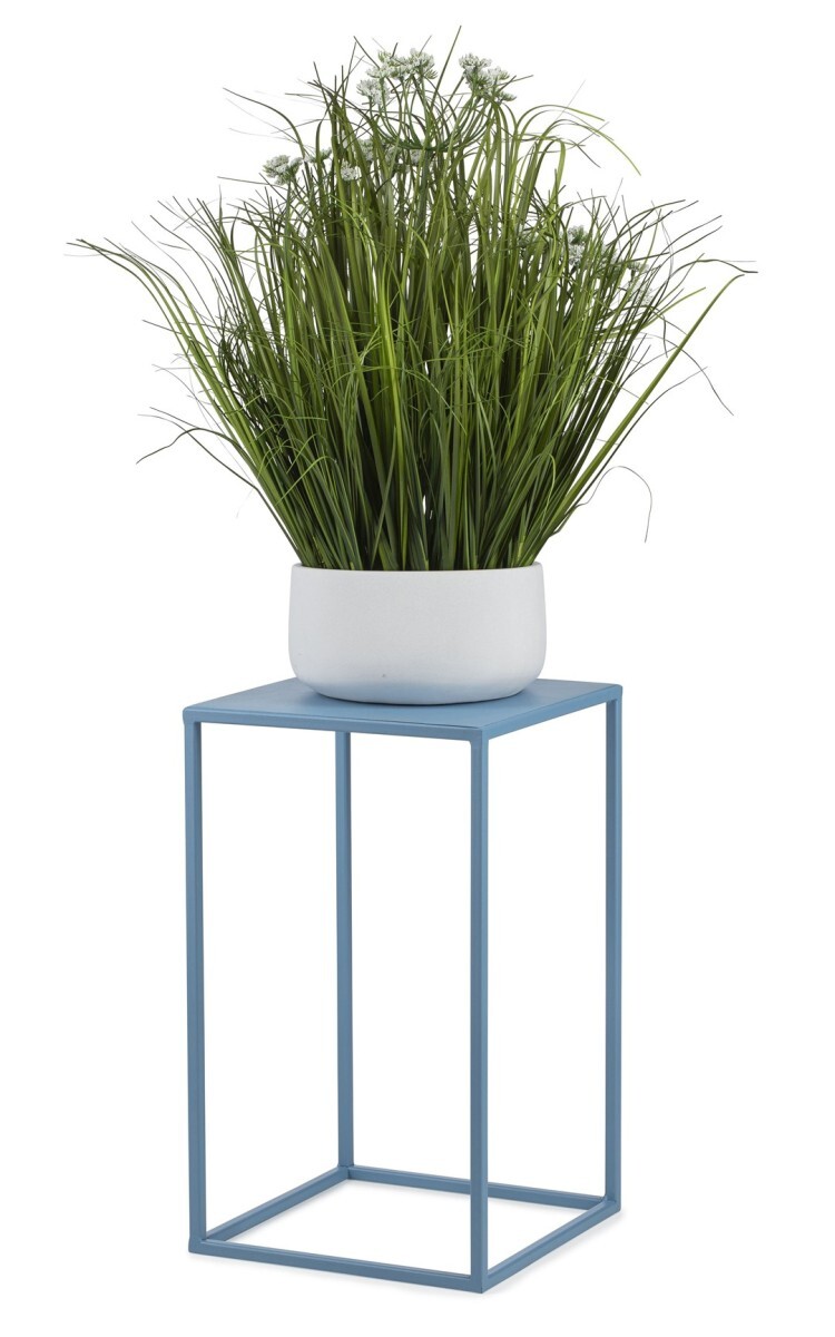 Stojan na květiny SIMPLE 40 cm modrý