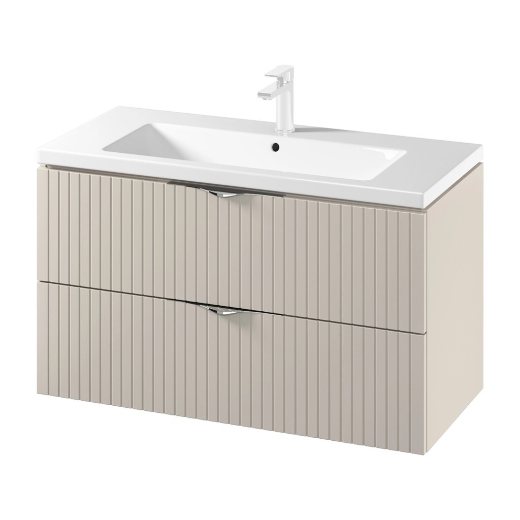 CERSANIT - SET C147 TIRSO 100 KAŠMÍR MAT DSM (skrinka + umývadlo) S801-548
