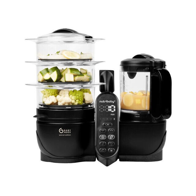 Babymoov Nutribaby+ XL Multifunkčný prístroj Mineral Black