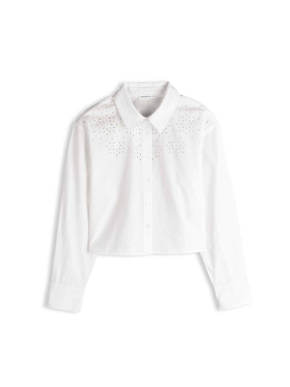 GATE Bavlnená blúzka s madeirou