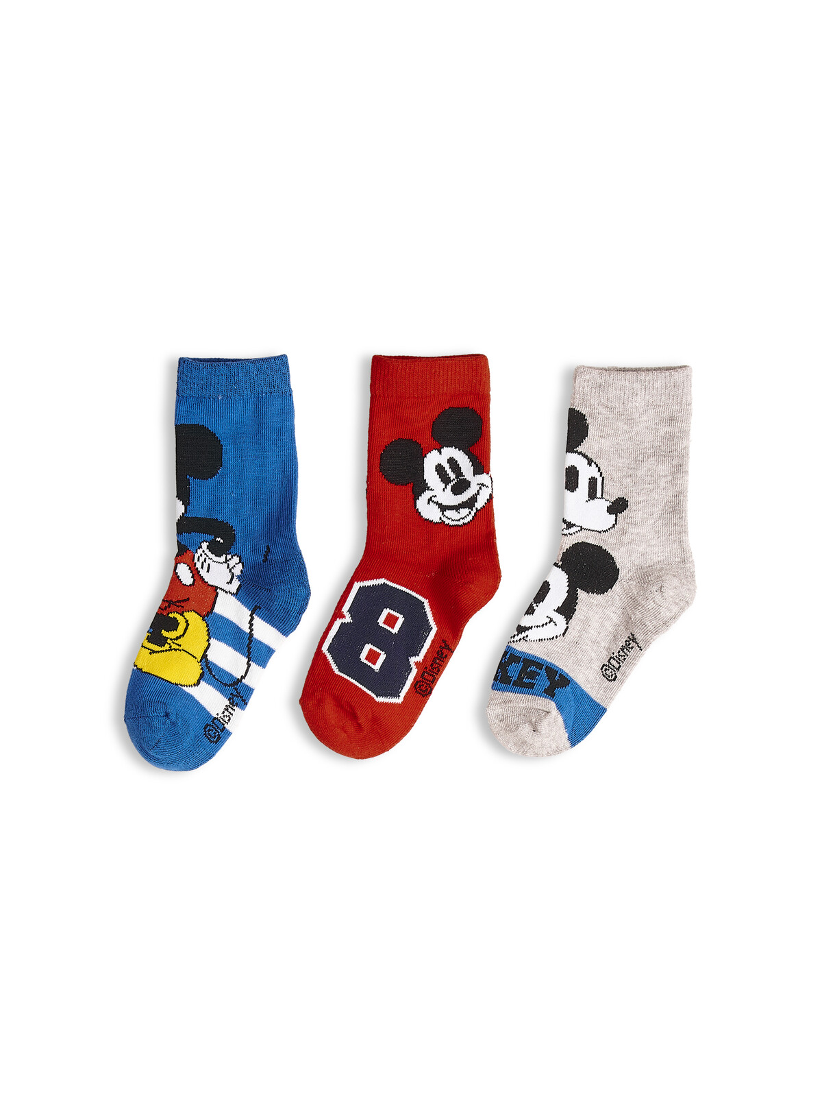 GATE Balenie 3 párov ponožiek Mickey