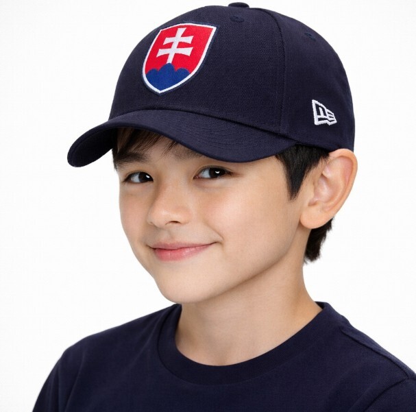 Detská Šiltovka Kids NEW ERA 9Forty Kids Core Slovak Republic Navy Cap - Youth