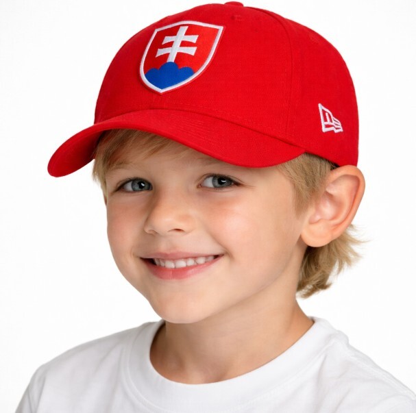 Detská Šiltovka Kids NEW ERA 9Forty Kids Core Slovak Republic Scarlet Cap - Youth