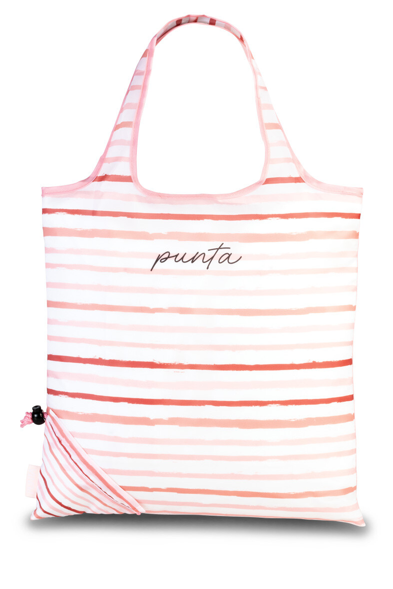 Skladacia nákupná taška Punta Flow 12 L - červená