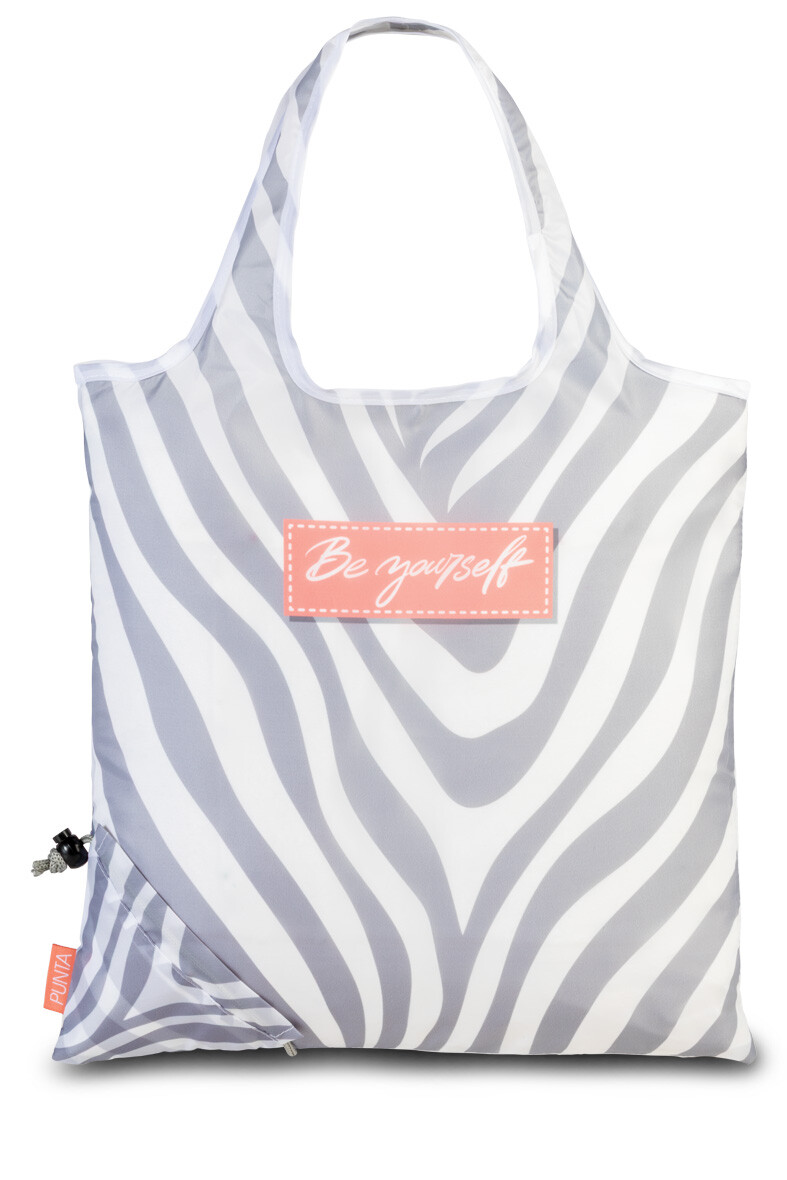 Skladacia nákupná taška Punta Wilderness 12 L - sivá