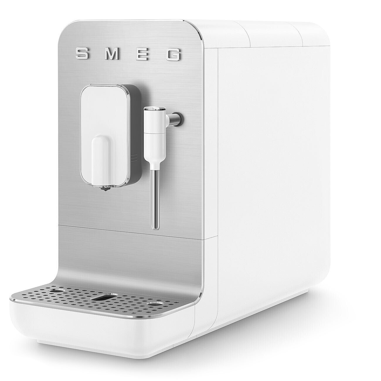 Smeg Automatický kávovar na espresso / cappuccino, BCC12, biela BCC12WHMEU