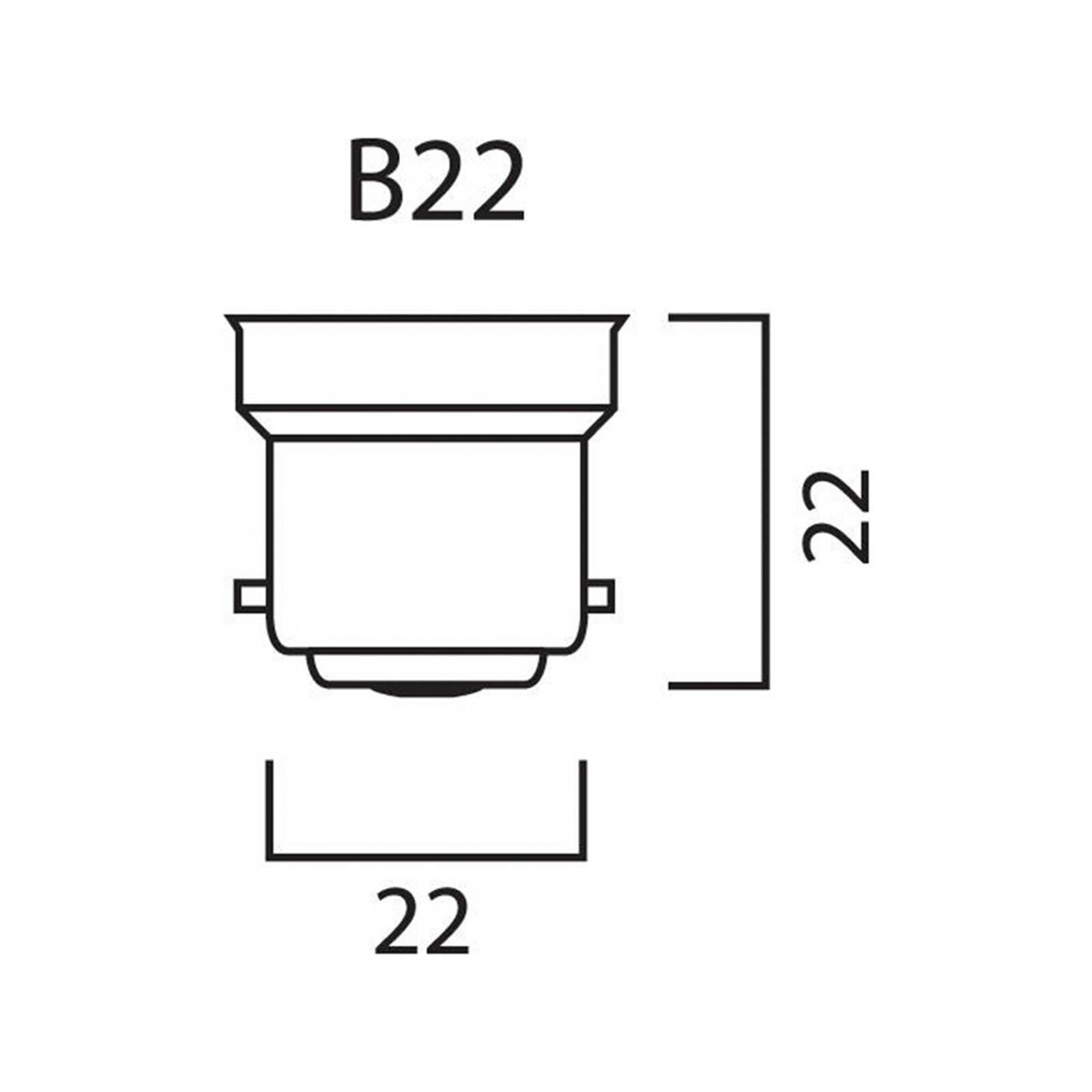 LED žiarovka ToLEDo GLS, A60, E27, 7 W, opálová, 827 806 lm