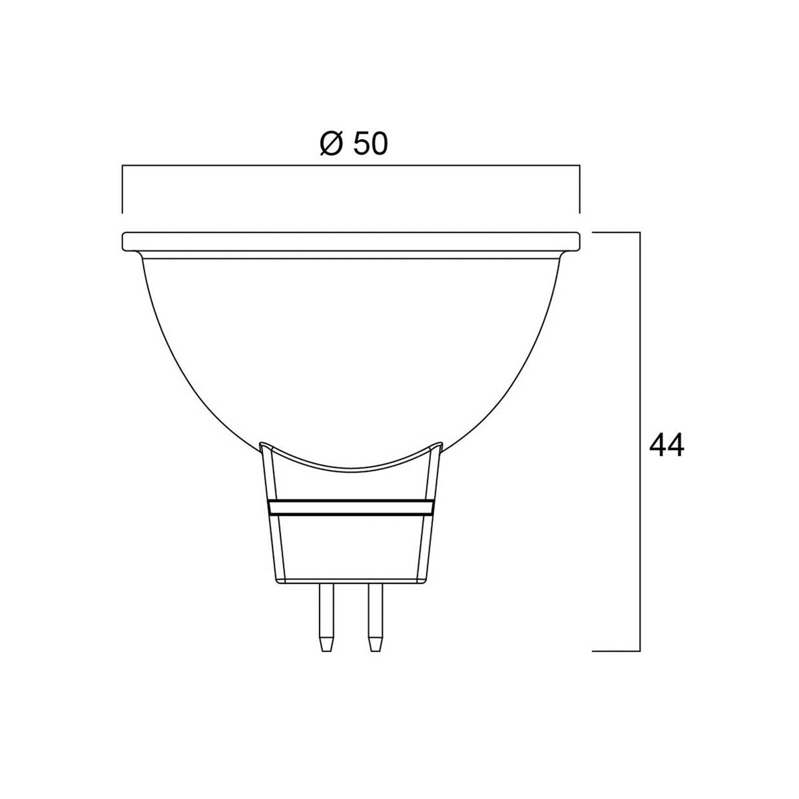 LED žiarovka SUPERIA RETRO GU5.3 MR16 4,6 W 840 480 lm 36°