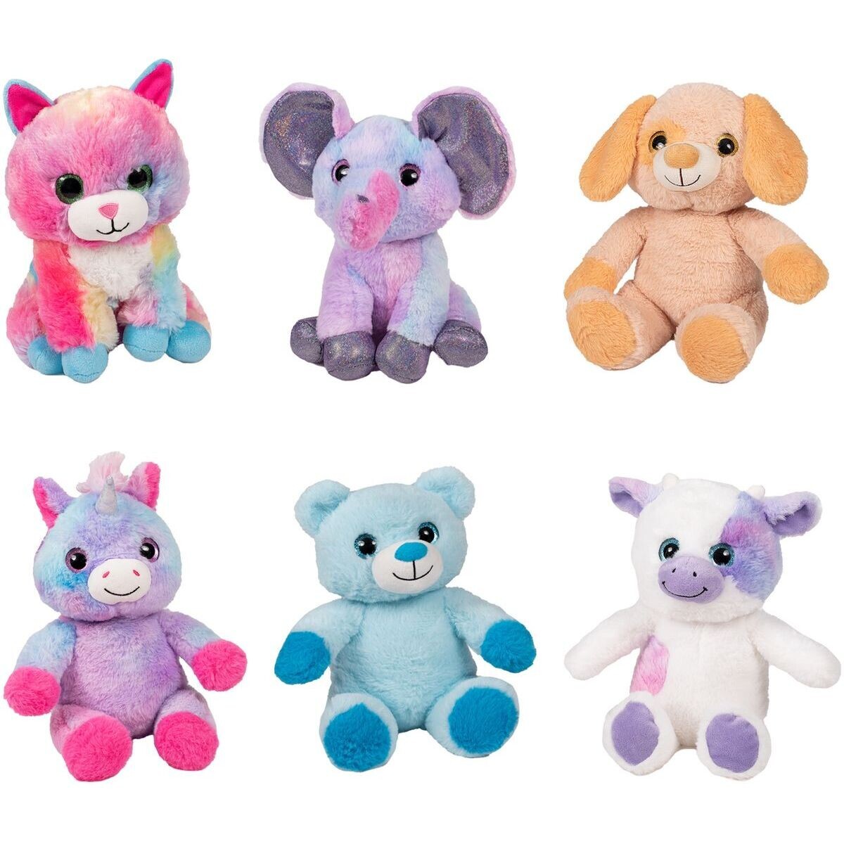 Alltoys Plyšové zvieratko s trblietavými očami 23 cm