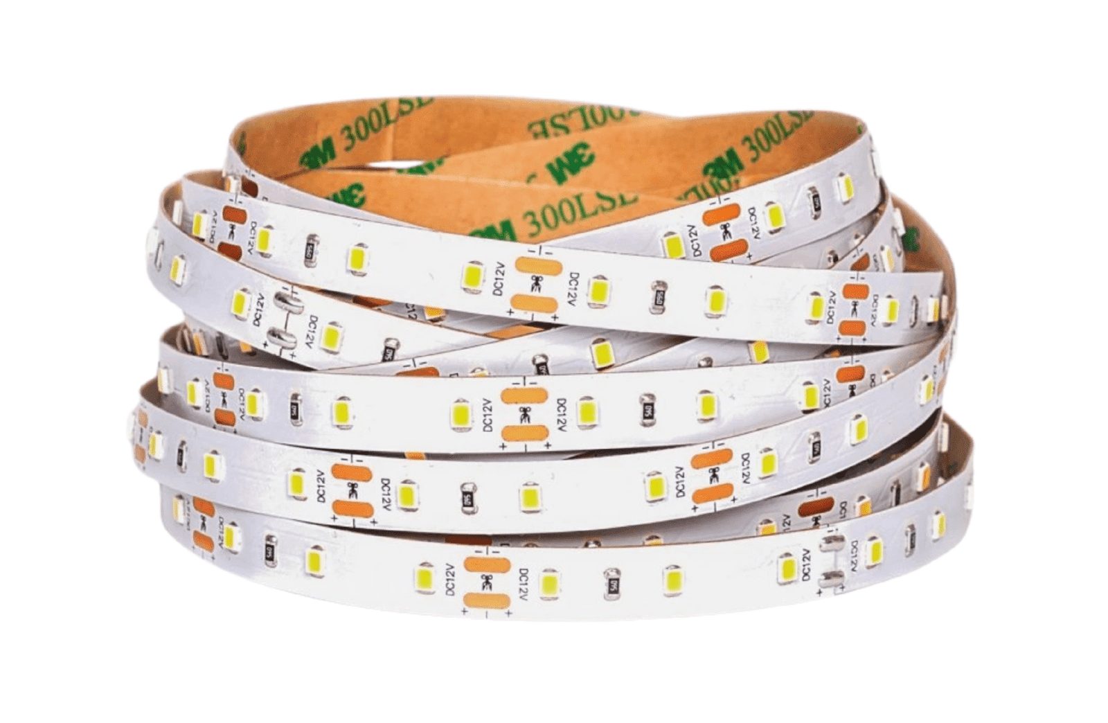 LED Solution LED pásik 12W/m 12V bez krytia IP20 Projekt 50m návin Farba svetla: Studená biela 191420