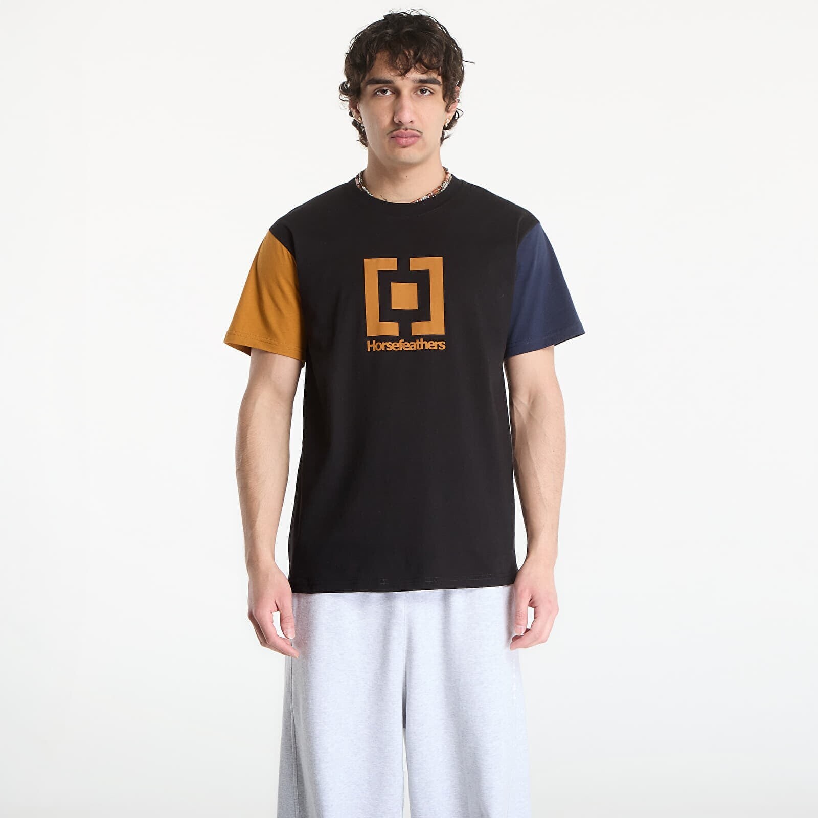 Tričko Horsefeathers Base T-Shirt Multicolor VI L