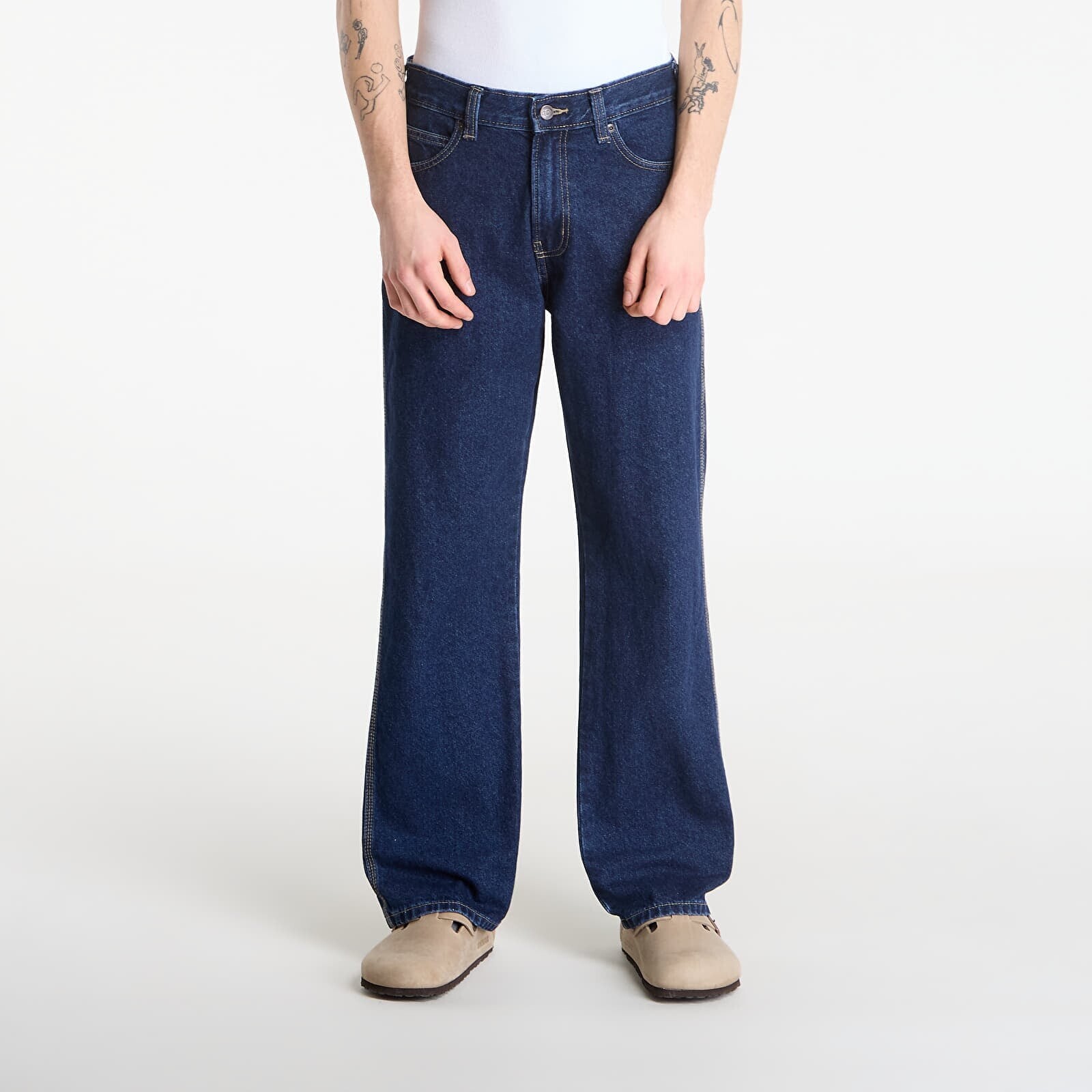 Džínsy Dickies 954 Relaxed Straight Work Jeans Dark Indigo W34/L32