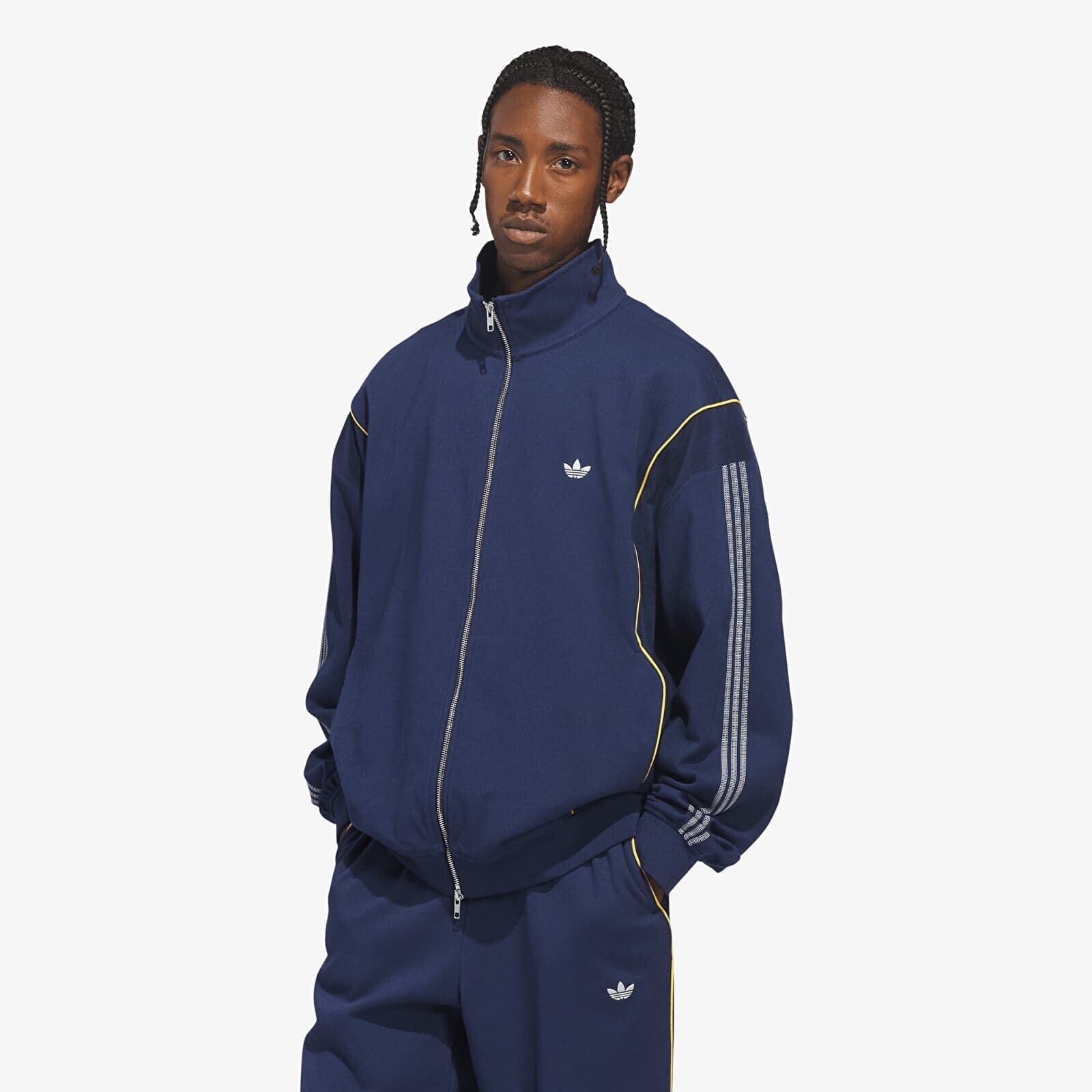 Mikina adidas City Terrace Track Track Top UNISEX Night Indigo XL