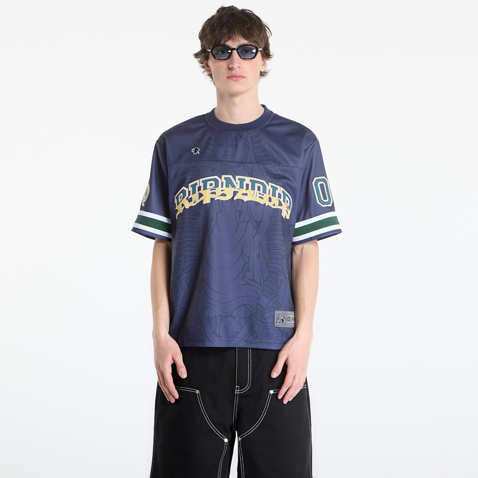 Dres RIPNDIP Mother Nerm Football Jersey Navy XL