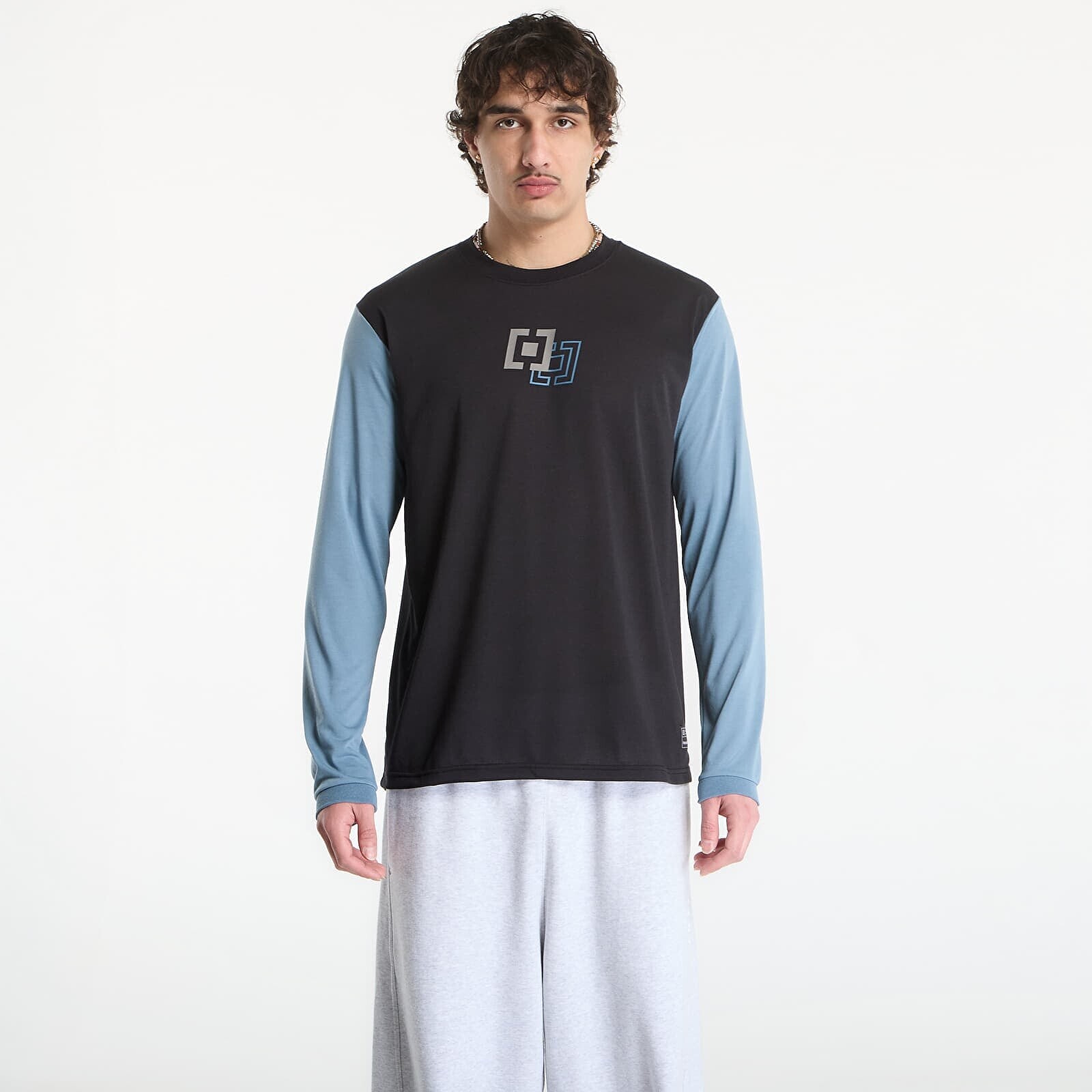 Dres Horsefeathers Fury Ls Bike Jersey Black/ Citadel L