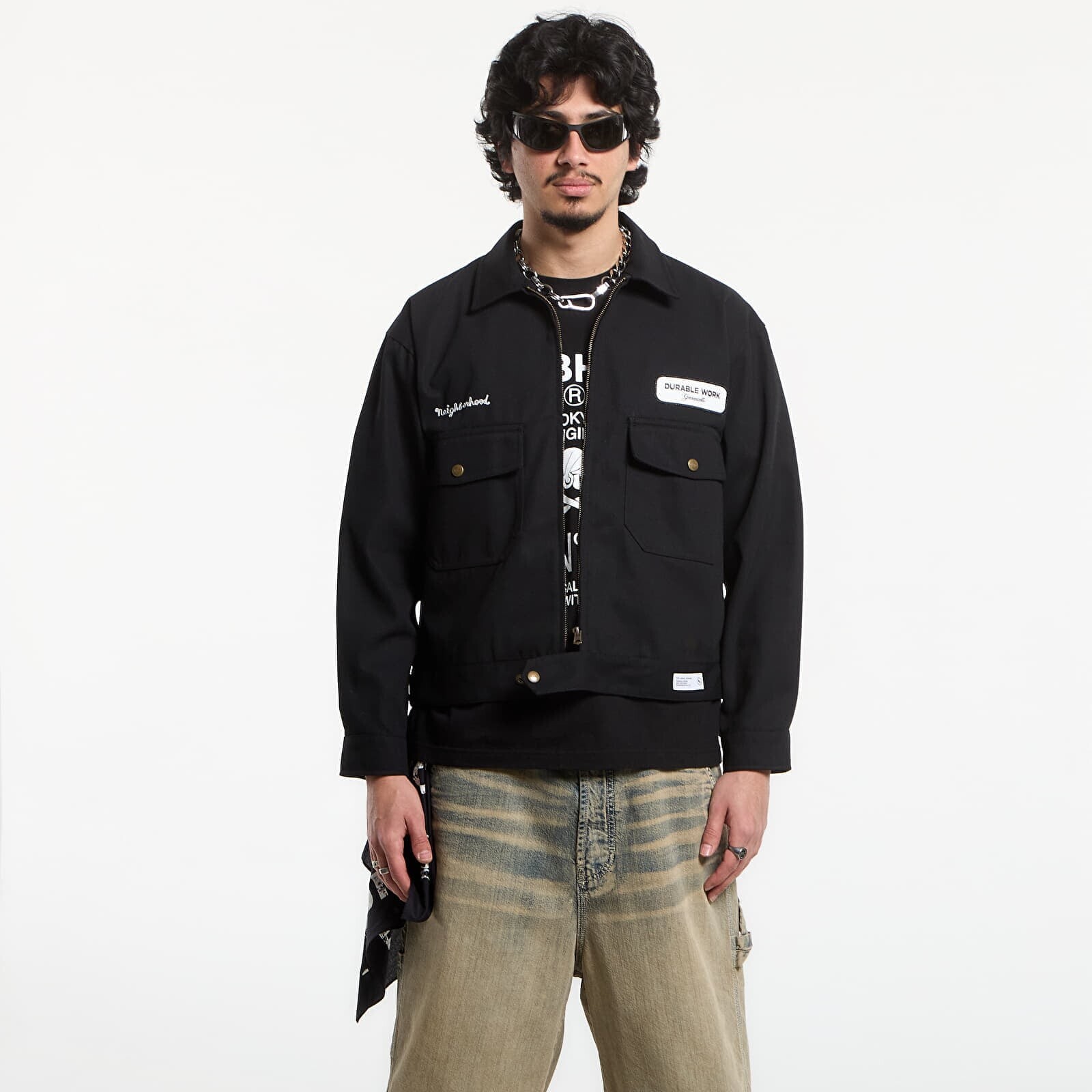 Bunda NEIGHBORHOOD Zip Work Jacket Black XL
