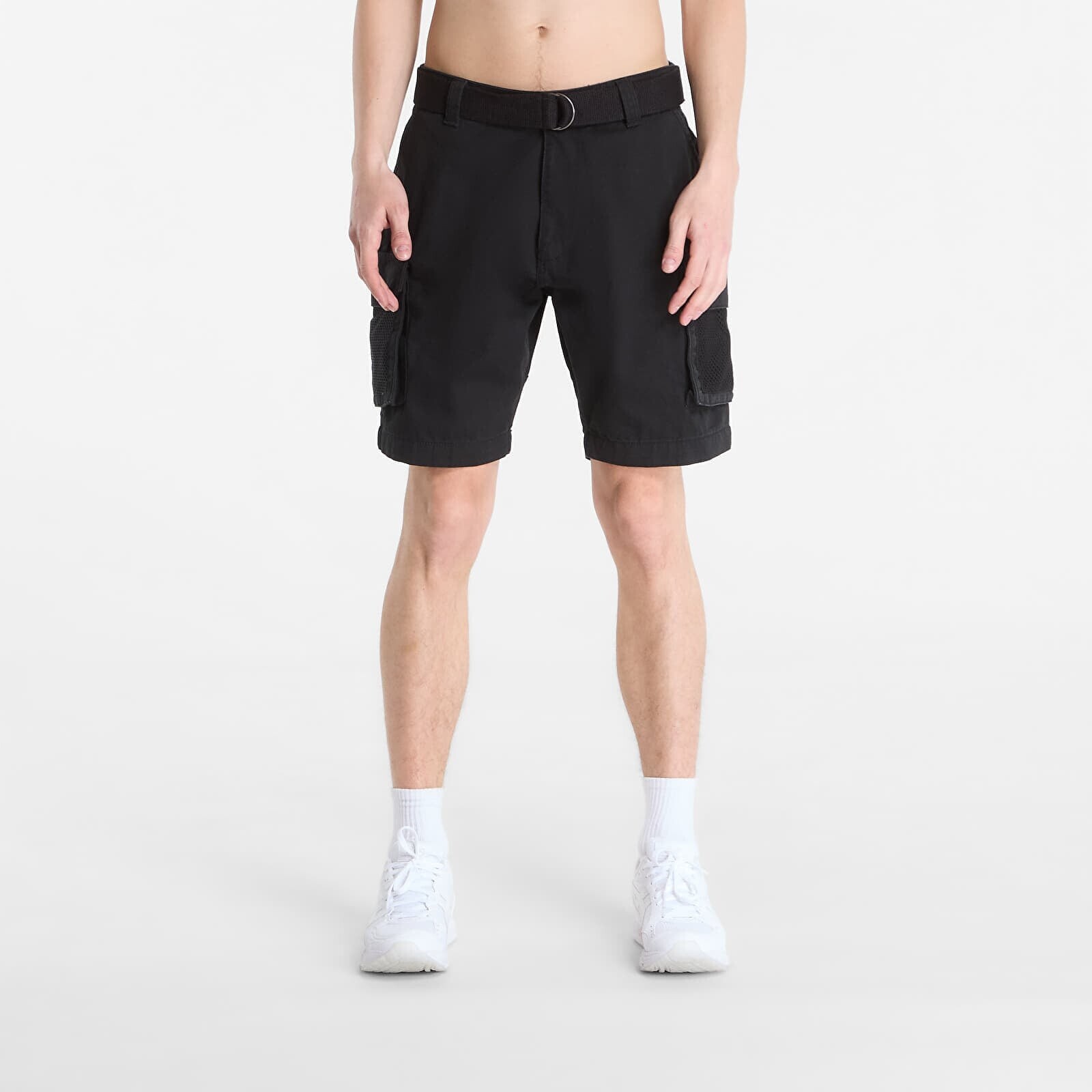 Šortky Alpha Industries Mesh Utility Short Black M/L