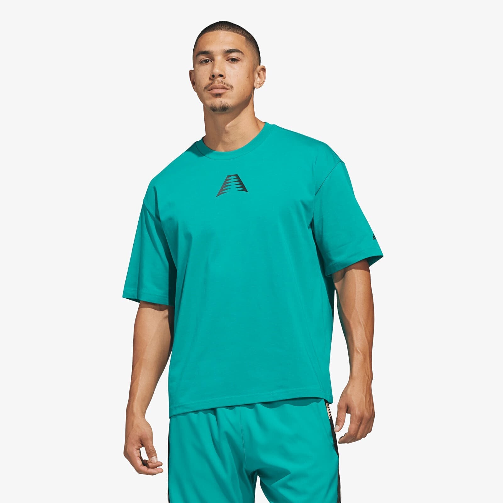 Tričko adidas x Anthony Edwards Believe That T-Shirt Equipment Green L