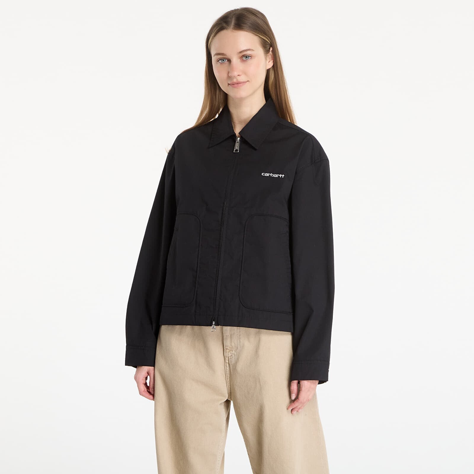Bunda Carhartt WIP W' Postal Jacket Black/ Wax XS