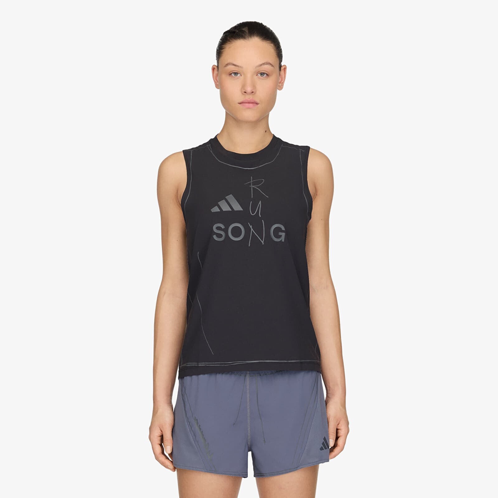 adidas Adi365 Sftm Running Tank Top Black M