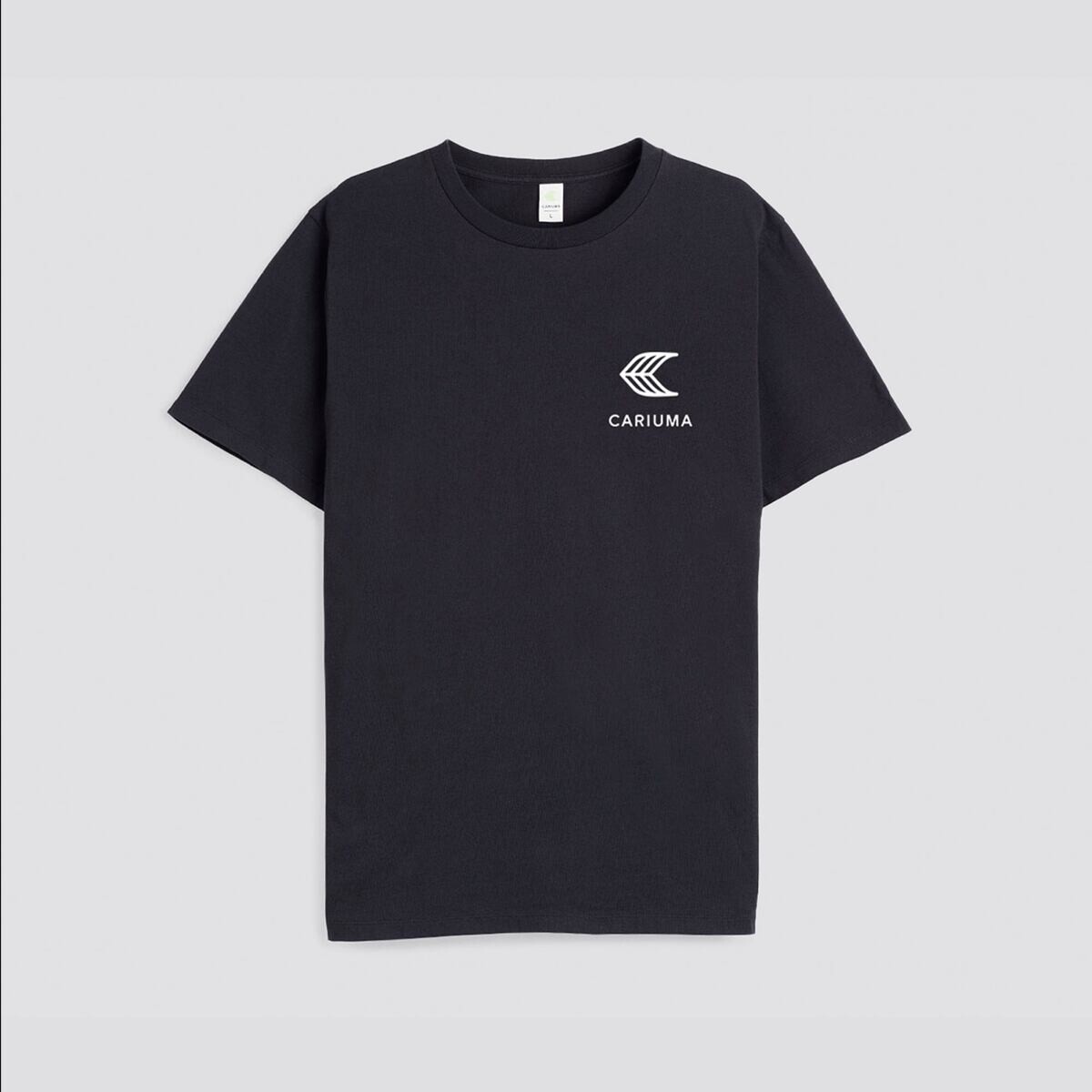 Cariuma T-Shirt Black with Small Off-White Logo
