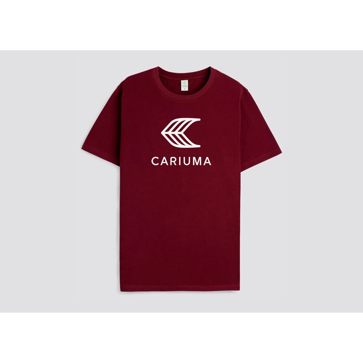Cariuma T-Shirt Burgundy with Off-White Logo