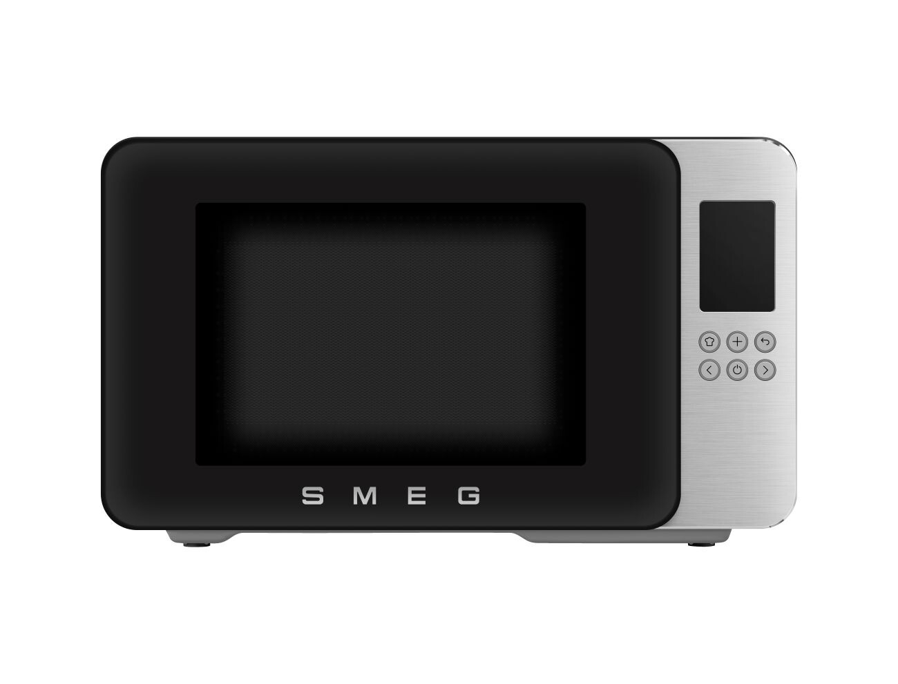 Smeg SMEG mikrovlnná trouba MOC01 s grilem, 29l, černá MOC01BLMEU