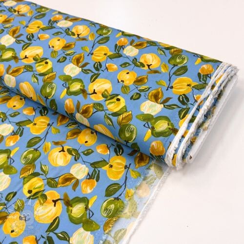 Viskóza RAYON POPLIN Fruity design A