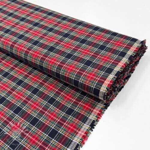 Bavlnená látka LIGHT FLANNEL Check design C
