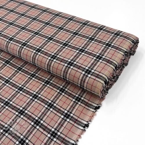 Bavlnená látka LIGHT FLANNEL Check design F