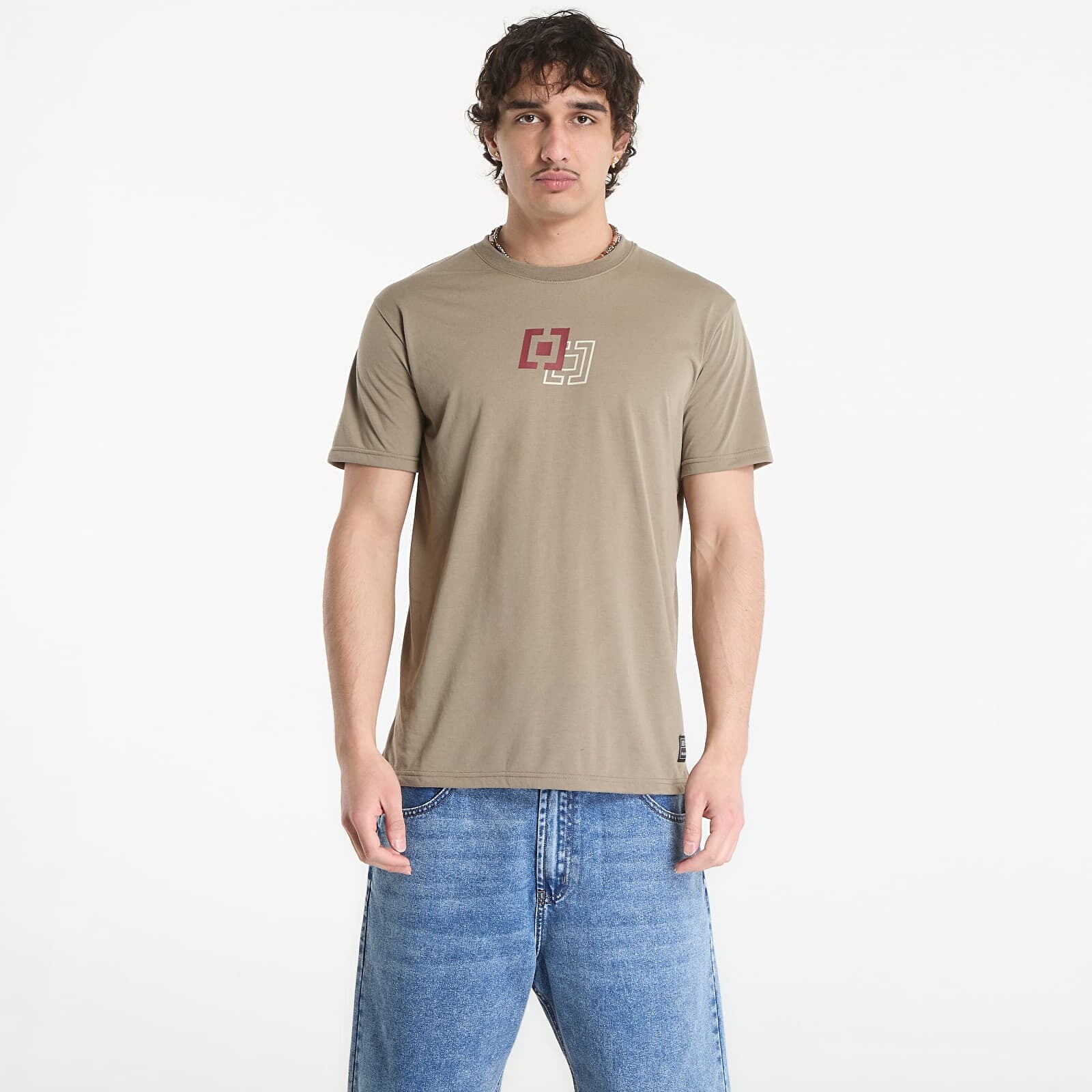 Dres Horsefeathers Fury Bike Jersey Taupe L