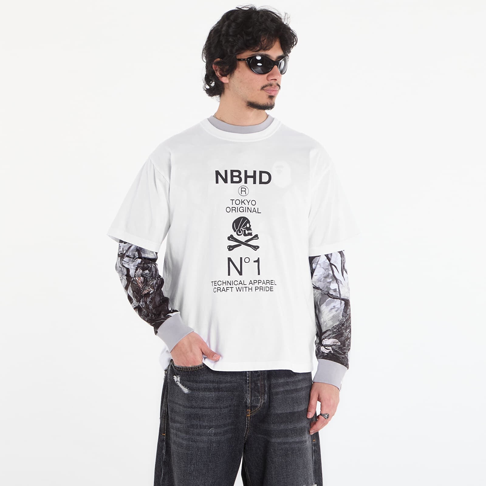 Tričko NEIGHBORHOOD Nh . Tee Ss-8 White S