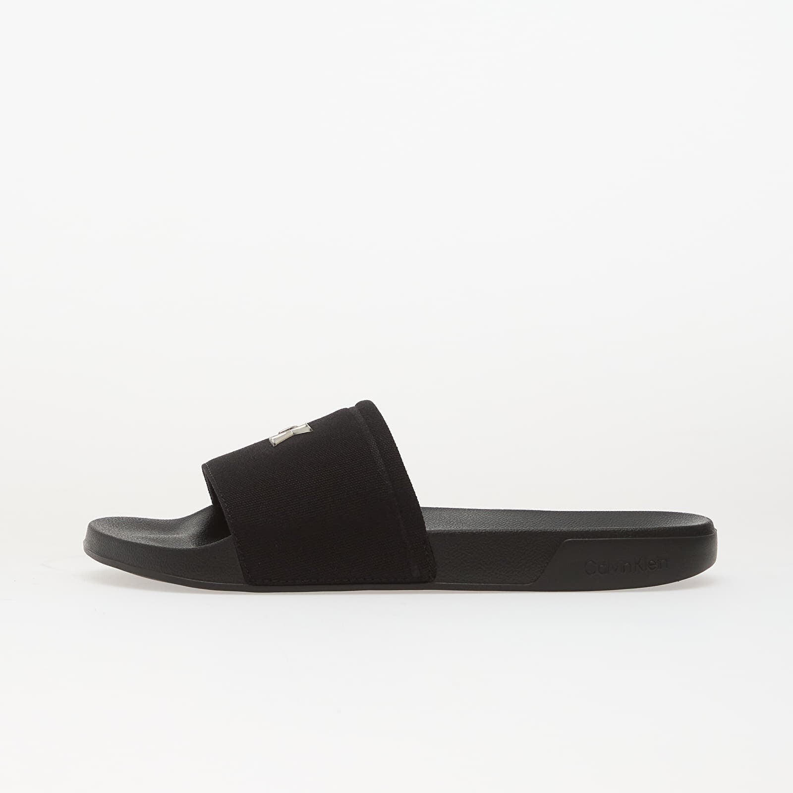 Tenisky Calvin Klein Ess Slide Canvas Hdw Black EUR 41