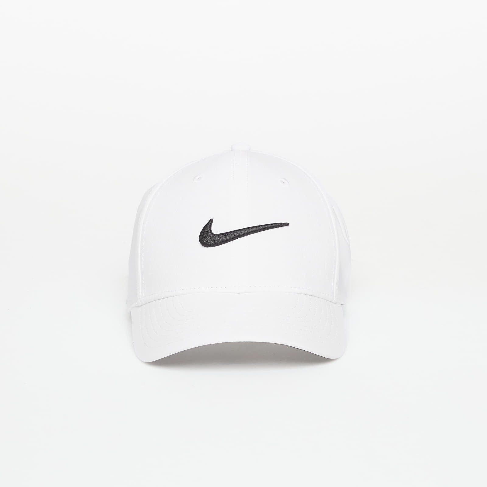 Šiltovka Nike Dri-FIT Club Structured Swoosh Cap White/ Black Universal
