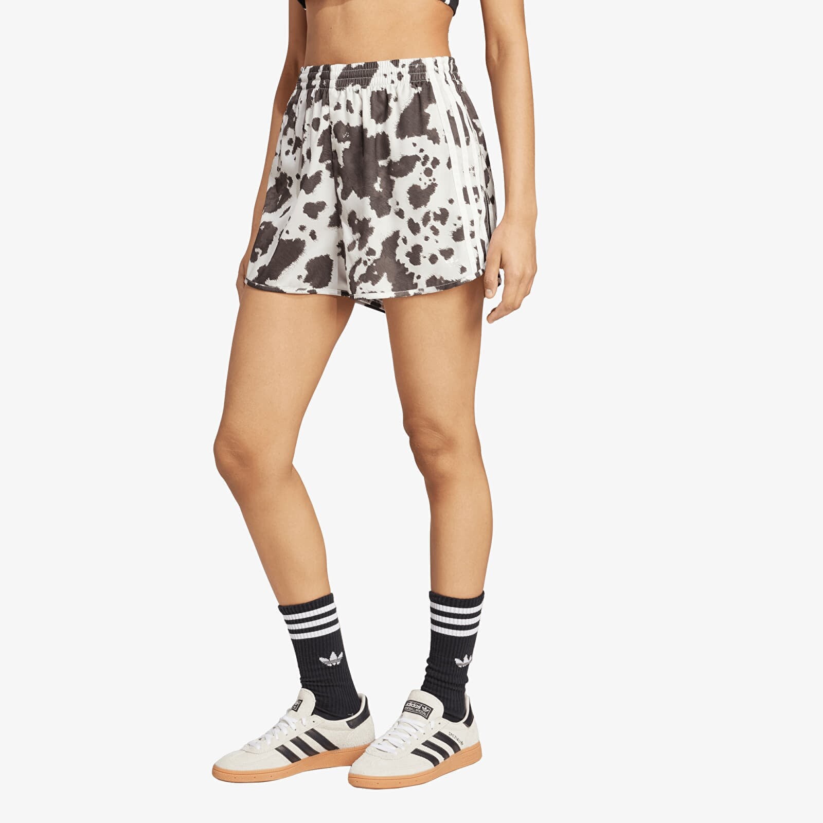 Šortky adidas Satin Shorts Multicolor/ Off White M