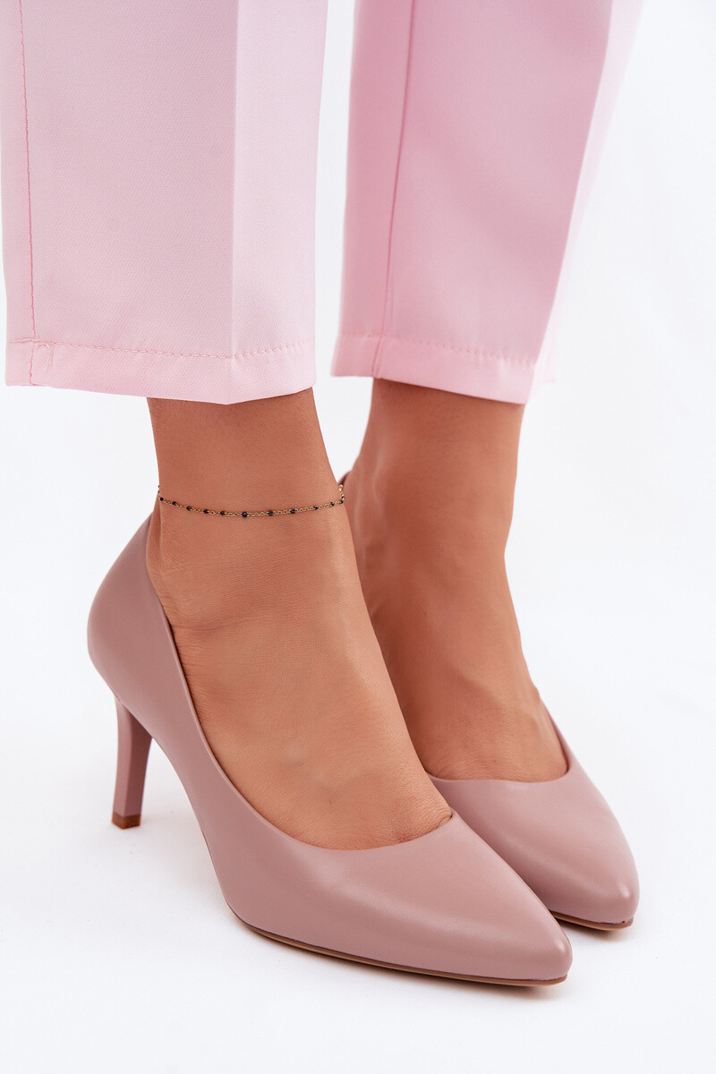 Levanduľové vysoké podpätky Sergio Leone