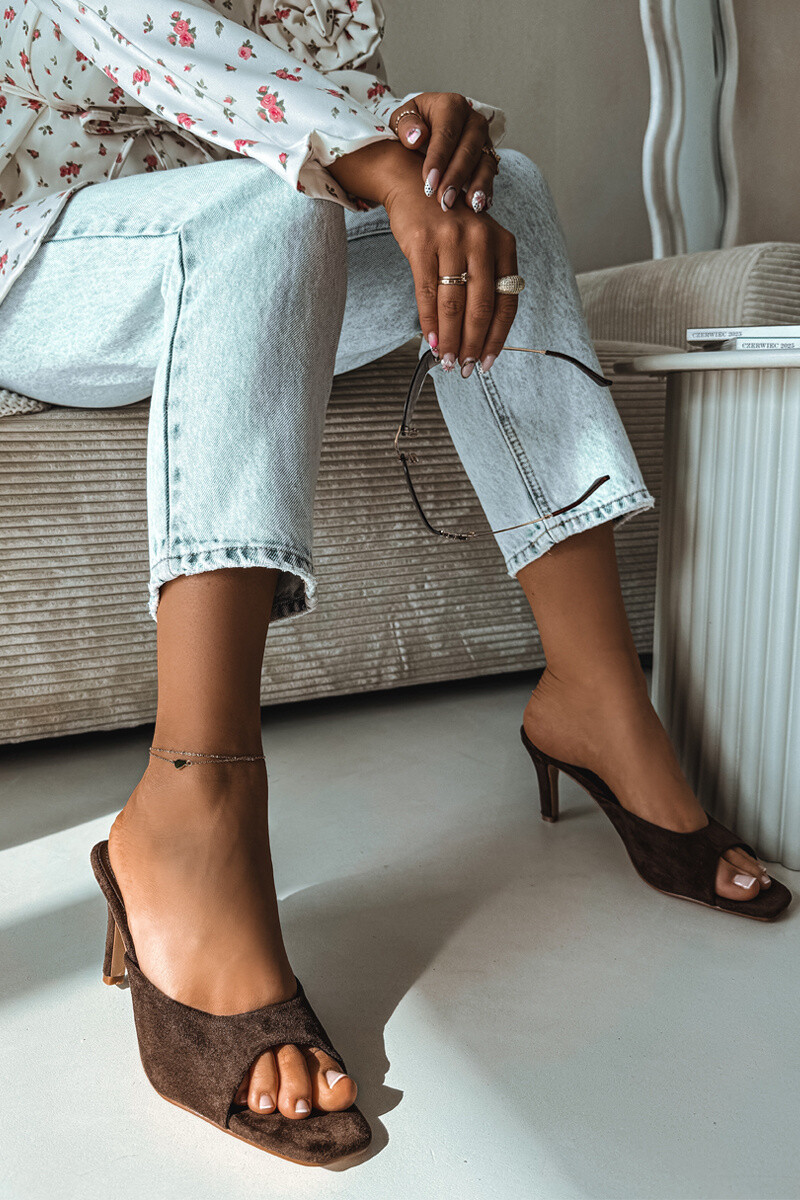 Boto dámske sandále na podpätku