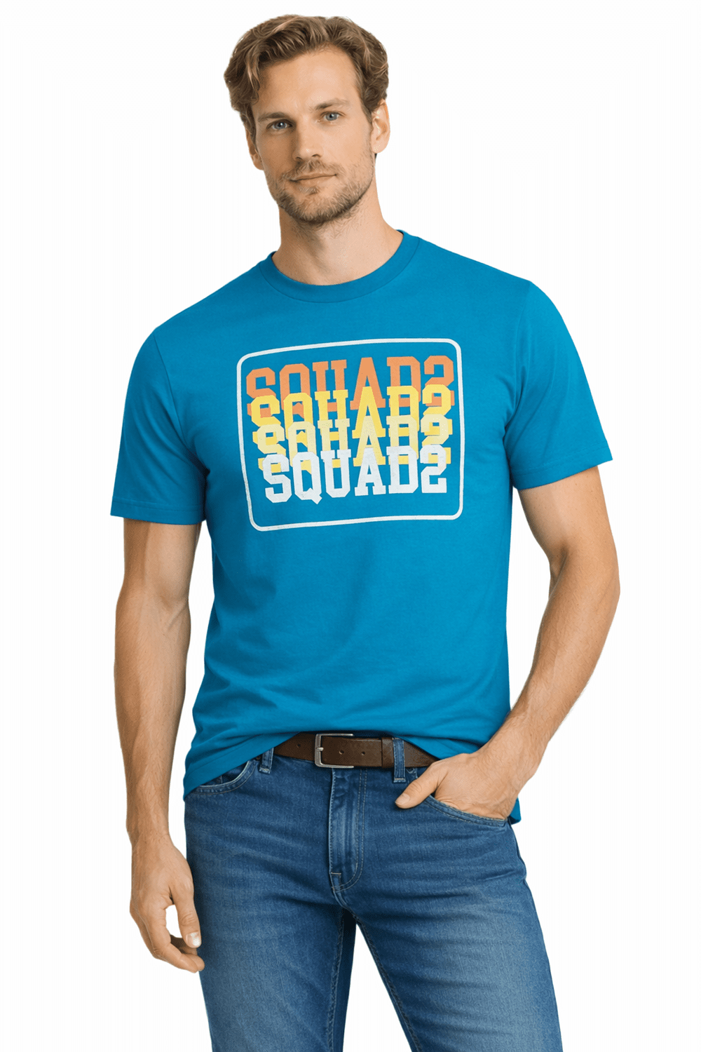 Pánske tričko Jumper 3001 modré