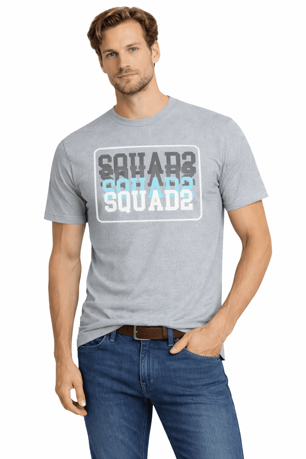 Pánske tričko Jumper 3001 šedé