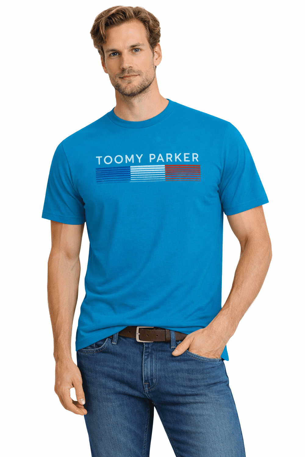 Pánske tričko Jumper modré