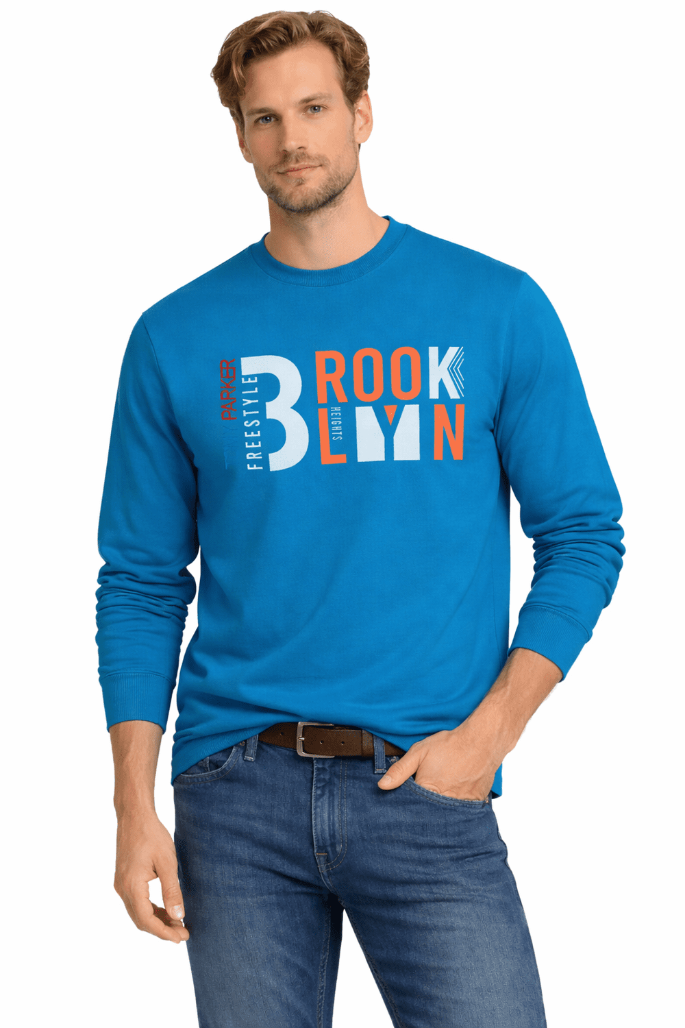 Pánska mikina Jumper modrá