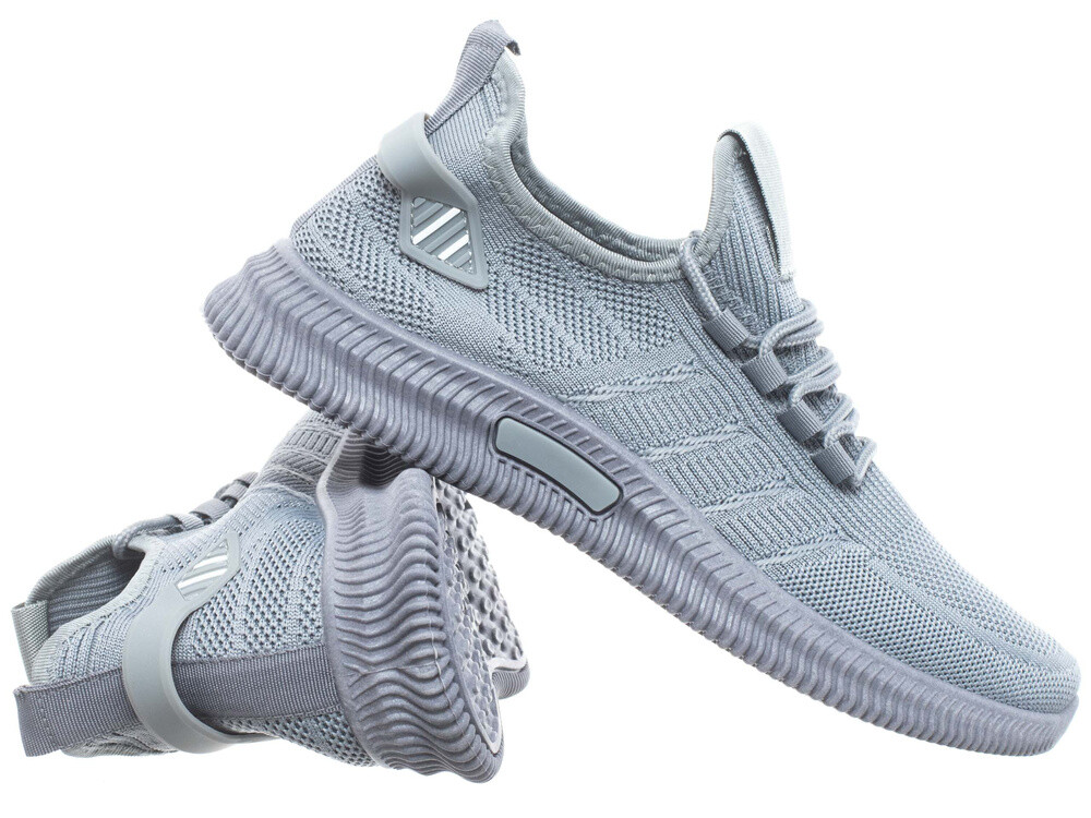 DEBRANDE Pánske tenisky - W24001 sivé