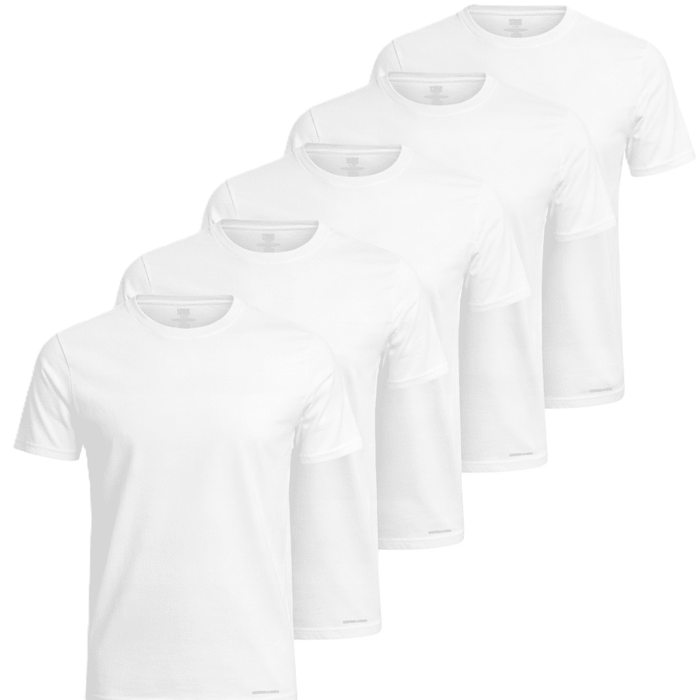 Pánske tričko Scotch & Soda, biele, 5ks