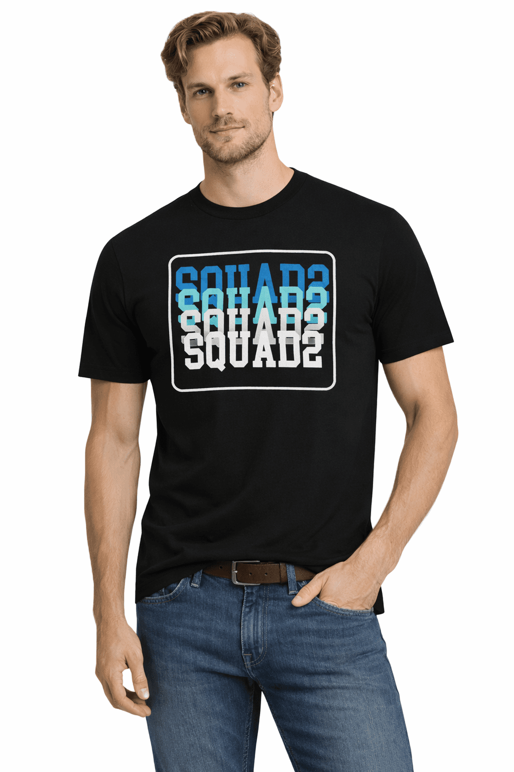 Pánske tričko Jumper 3001 čierne