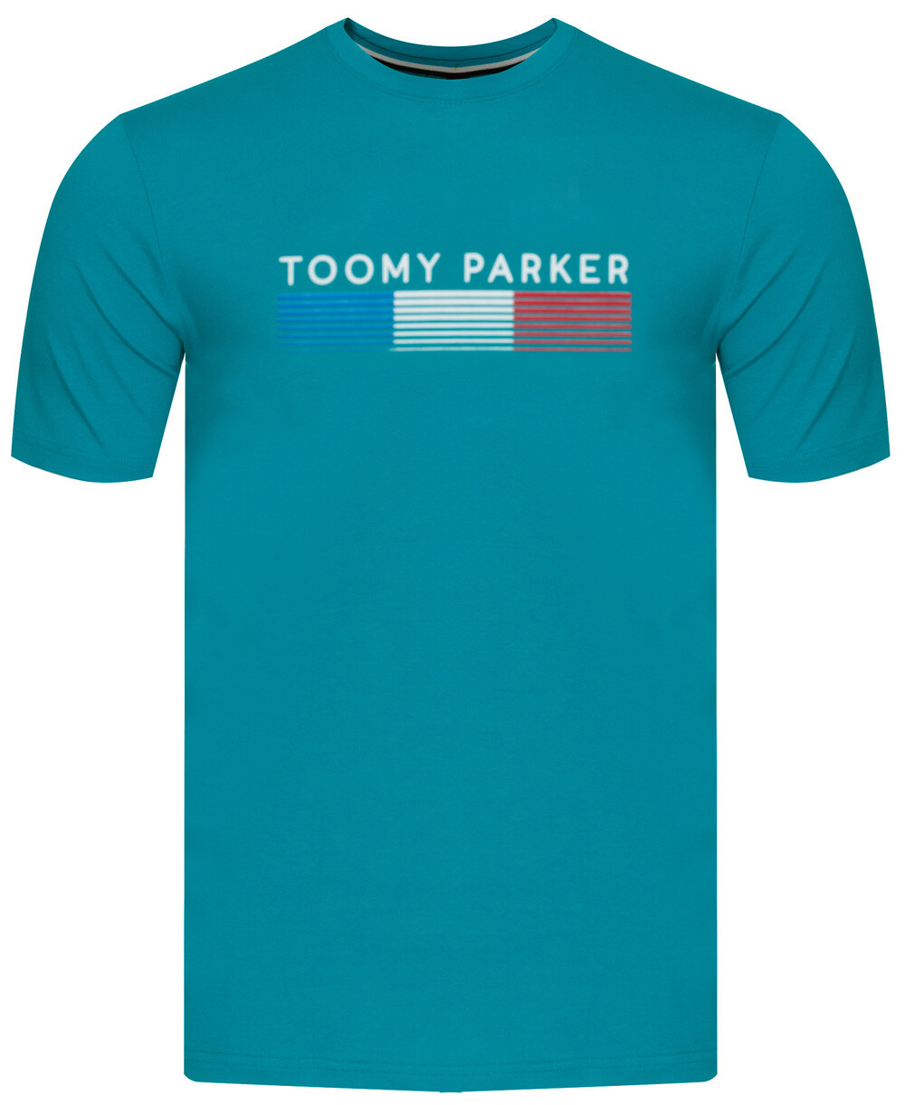 Tyrkysové pánske tričko Jumper