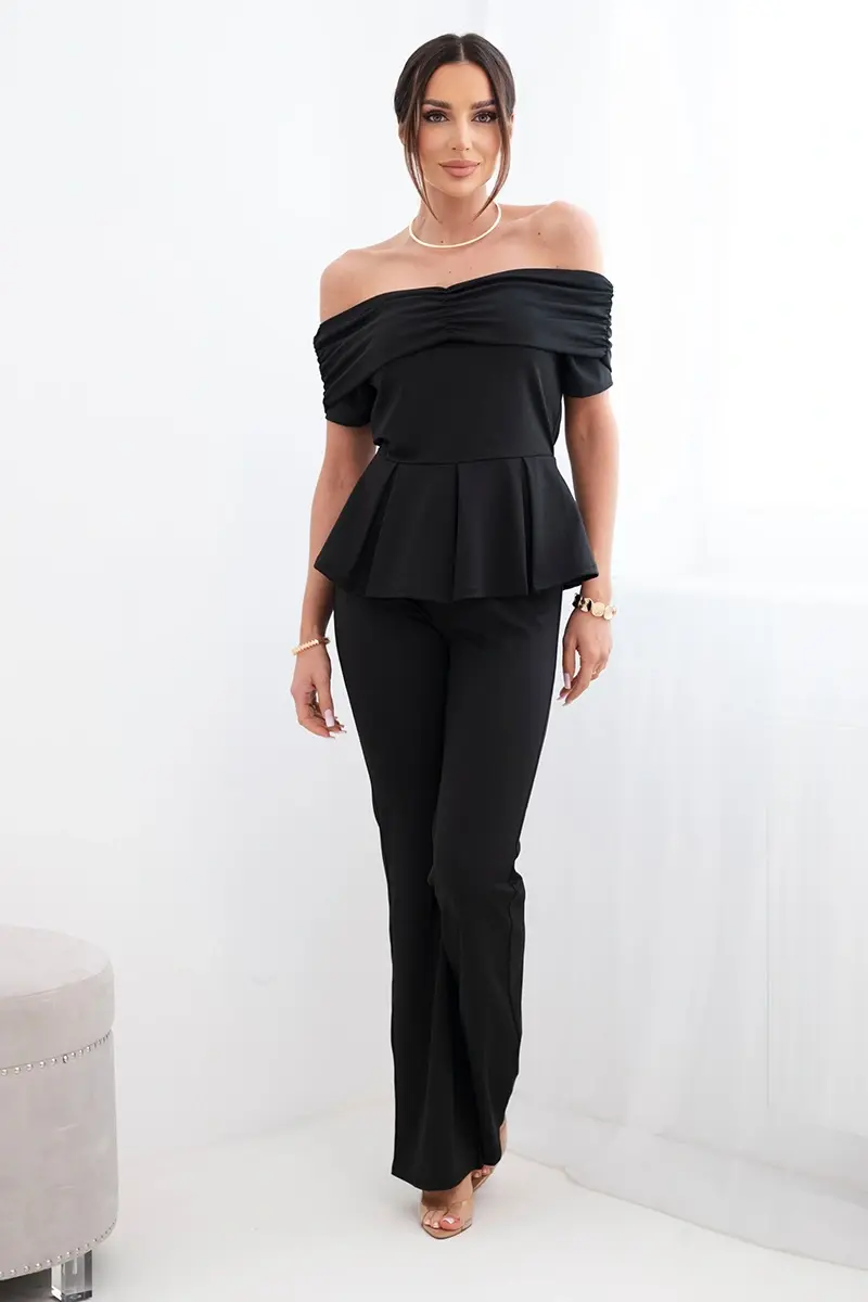 Kesi dámsky komplet s blúzkou a nohavicami