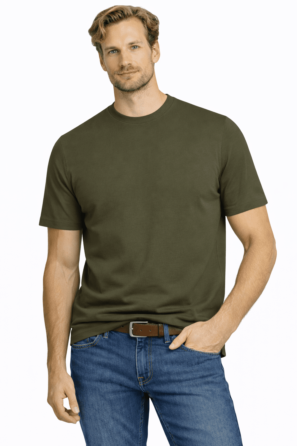 Starlee pánske tričko Khaki